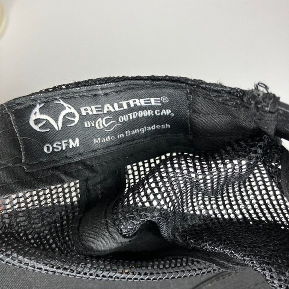 Realtree Outfitter Brown Black Mesh Adjustable Hat - Picture 7 of 7